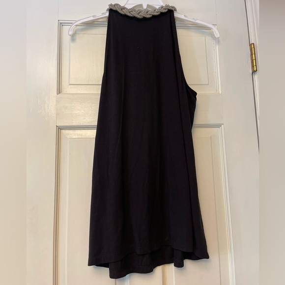 ANN KLEIN Kauai Beaded Neckline Top - Picture 2 of 7